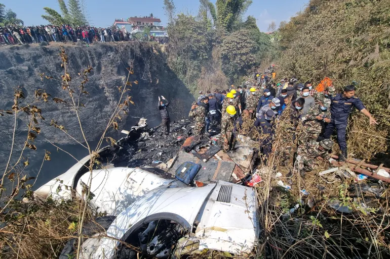 Plane Crashes During Takeoff in Nepal